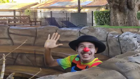 Férias de família na natureza