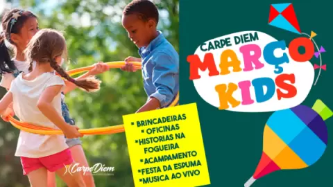 Março Kids no Carpe Diem Eco Resort