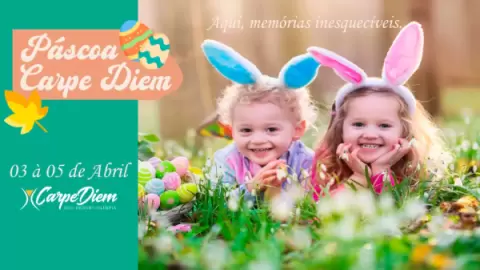 Páscoa no Carpe Diem Eco Resort