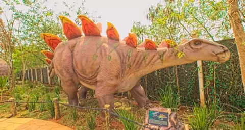 5 dinossauros do filme para ver no Vale dos Dinossauros de Olímpia