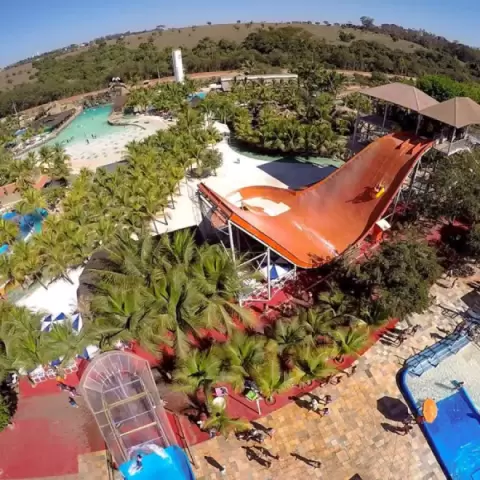 Half Pipe atração radical no Thermas dos Laranjais