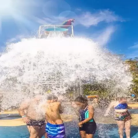 Baldão atração para família no Thermas dos Laranjais