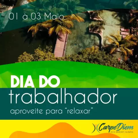 Dia do trabalhador Carpe Diem
