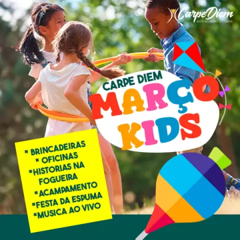 Março Kids no Carpe Diem Eco Resort