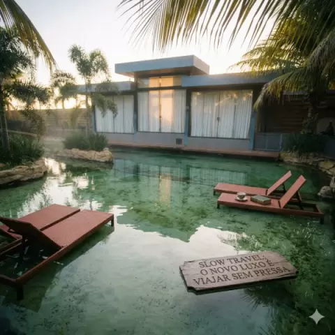 O novo luxo é viajar sem pressa