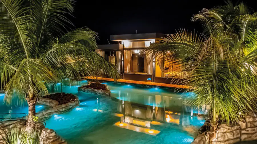 Jardins Área Externa Carpe Diem Eco Resort Olímpia