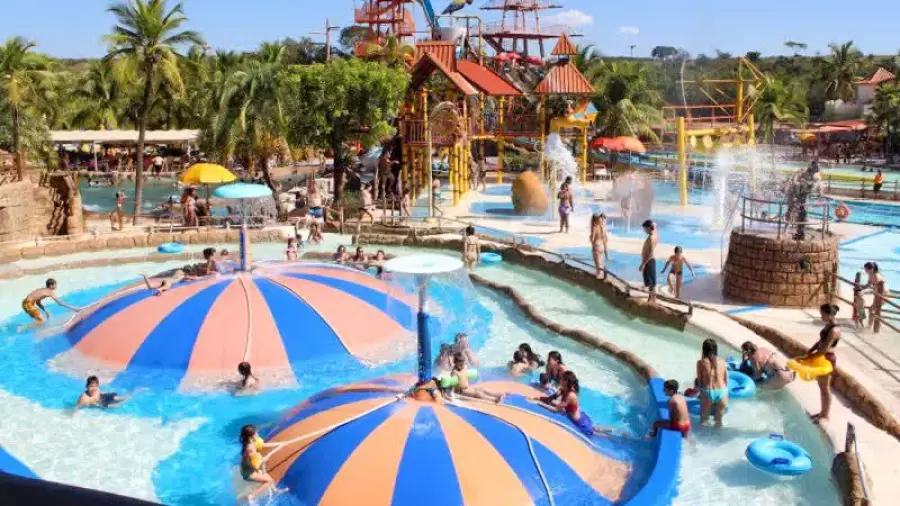Imagem destauente: Bolha Infantil atração para crianças no Thermas dos Laranjais