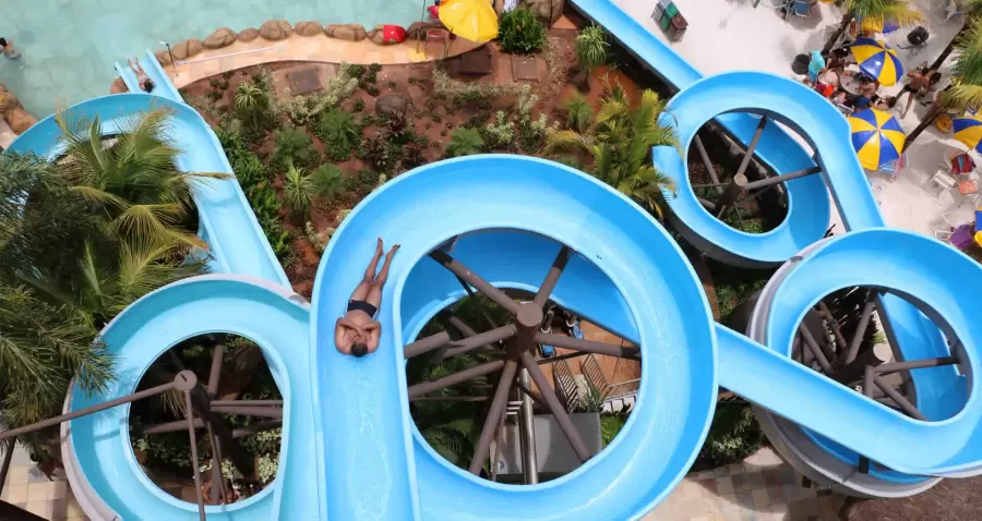Imagem destauente: Caracol atração radical no Thermas dos Laranjais