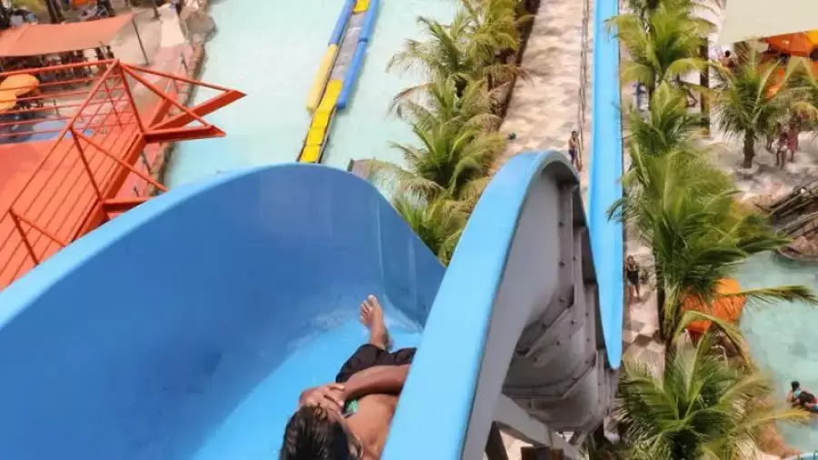 Imagem destauente: Crazy atração radical no Thermas dos Laranjais