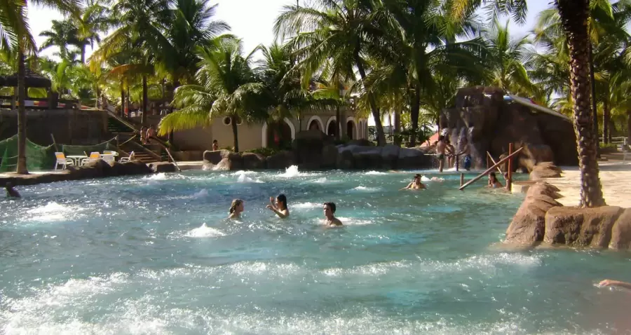 Imagem destauente: Hidroterapia atração para relaxar no Thermas dos Laranjais
