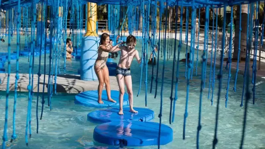 Imagem destauente: Piscina Maluca atração para família no Thermas dos Laranjais