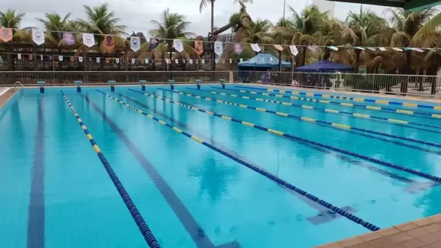 Imagem destauente: Piscina Semiolímpica atração para esportes no Thermas dos Laranjais