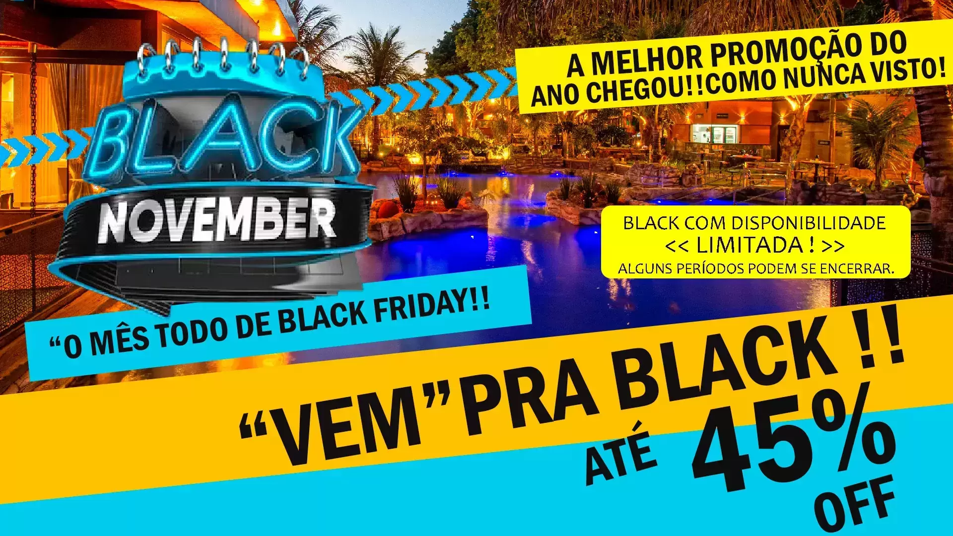 Black November Carpe Diem com até 45% de desconto