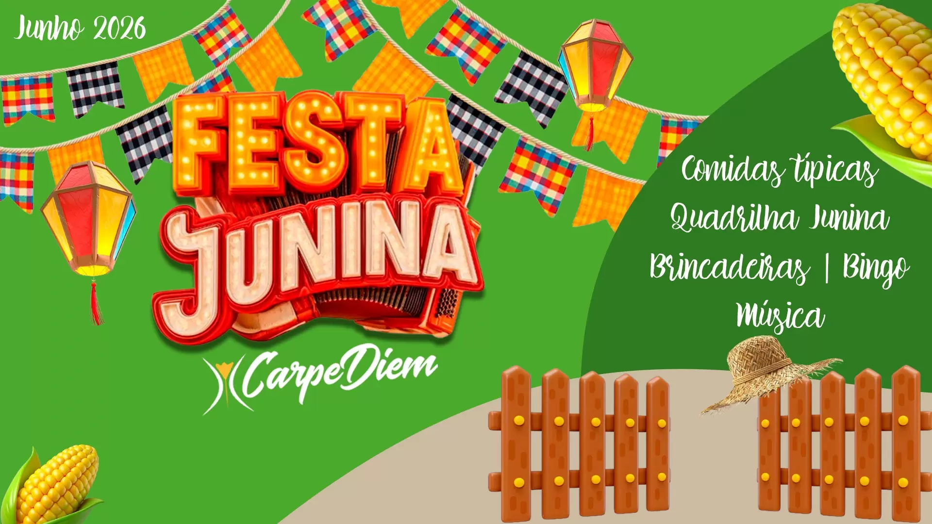 Festa Junina Carpe Diem Eco Resort