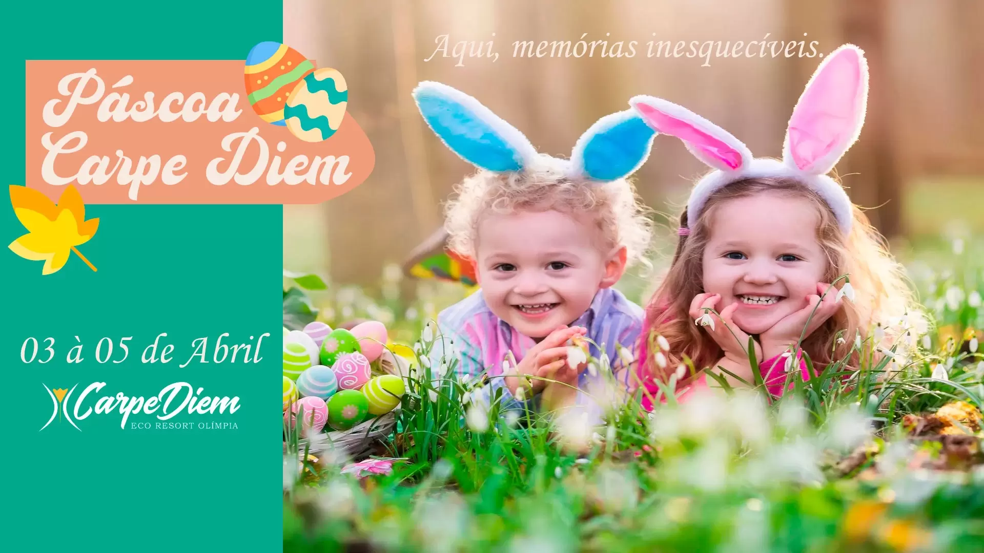 Páscoa no Carpe Diem Eco Resort