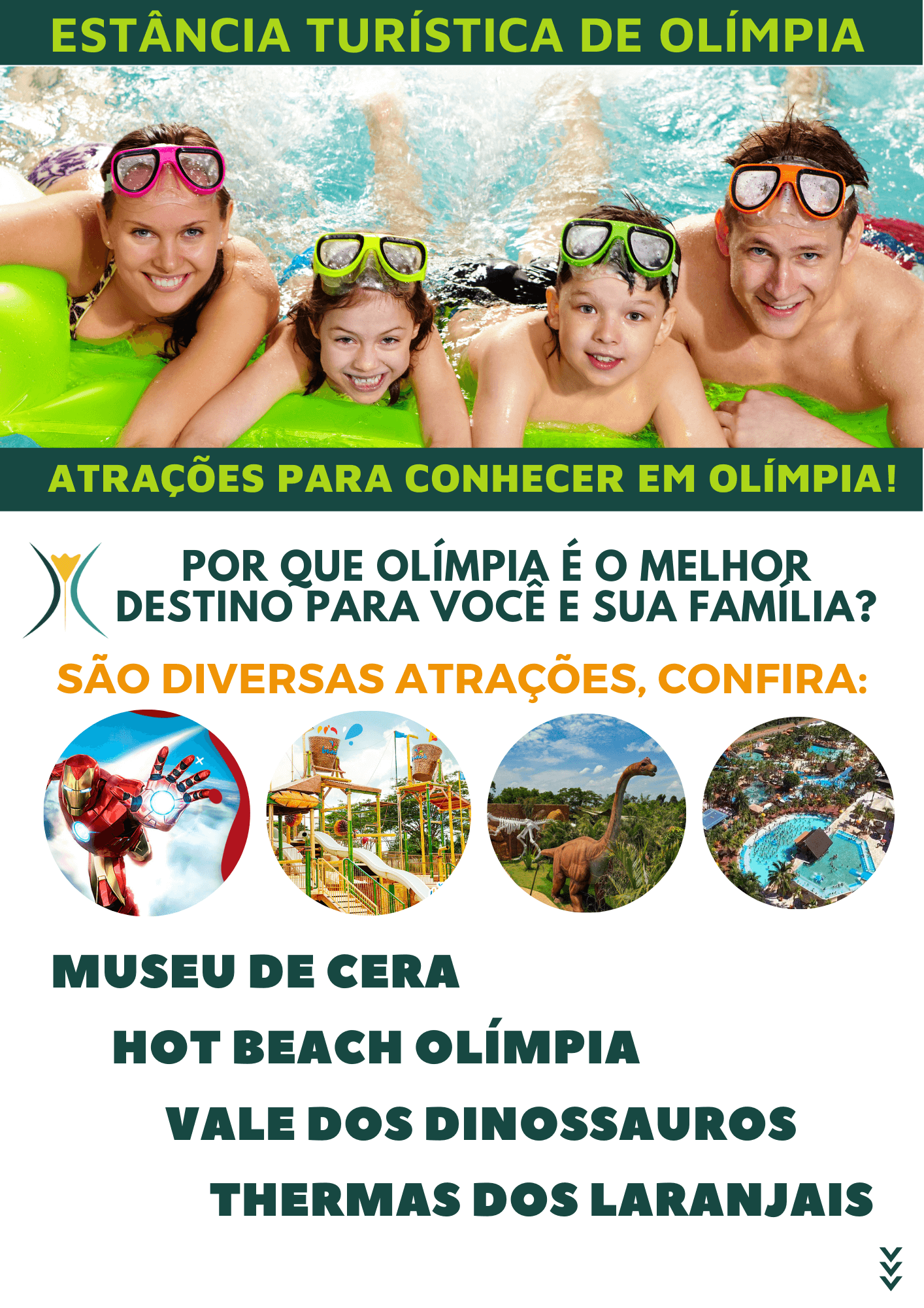 Conheça as Atrações da cidade de Olímpia