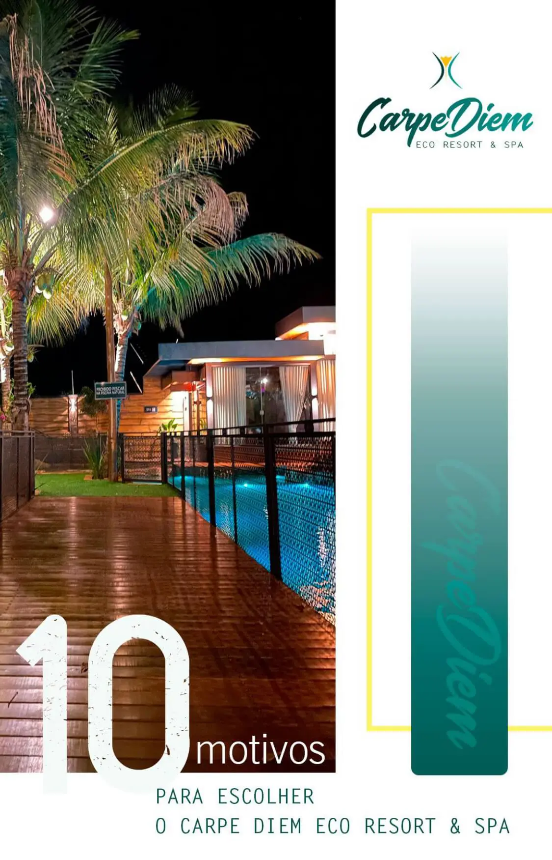 10 motivos para escolher o Carpe Diem Eco Resort & SPA